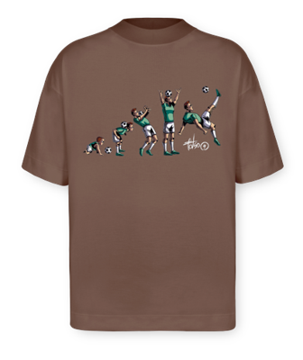 Camiseta Falso 9 Oversized Bicicleta