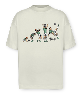 Camiseta Falso 9 Oversized Bicicleta