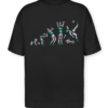 Camiseta Falso 9 Oversized Bicicleta