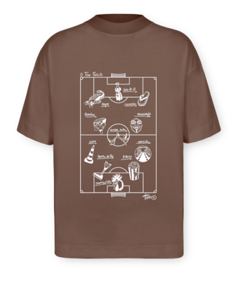 Camiseta Falso 9 Oversized Campo