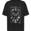 Camiseta Falso 9 Oversized Campo